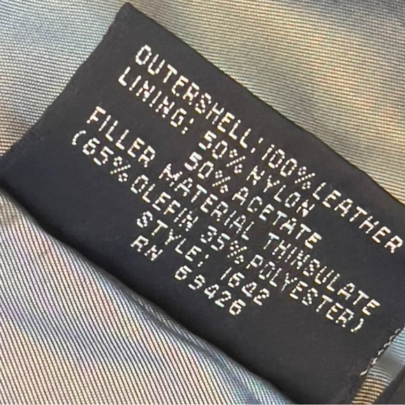 Wilsons Leather Pelle Studio Thinsulate Ultra Insulated Leather Jacket B… - Picture 7 of 8